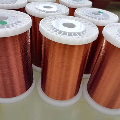 Self Adhesive 0.08mm Polyurethane Enameled Copper Wire Copper Winding Wire Class 180
