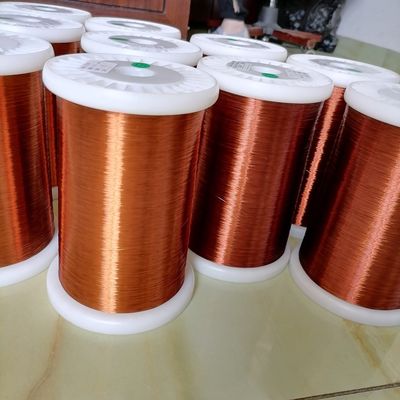 0.07mm Polyurethane Enameled Copper Wire Self Bonding Highly Heat Resistant