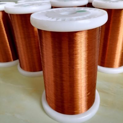 0.085mm Enamel Insulated Copper Wire With Polyester Coating Insulation Class 130/155/180